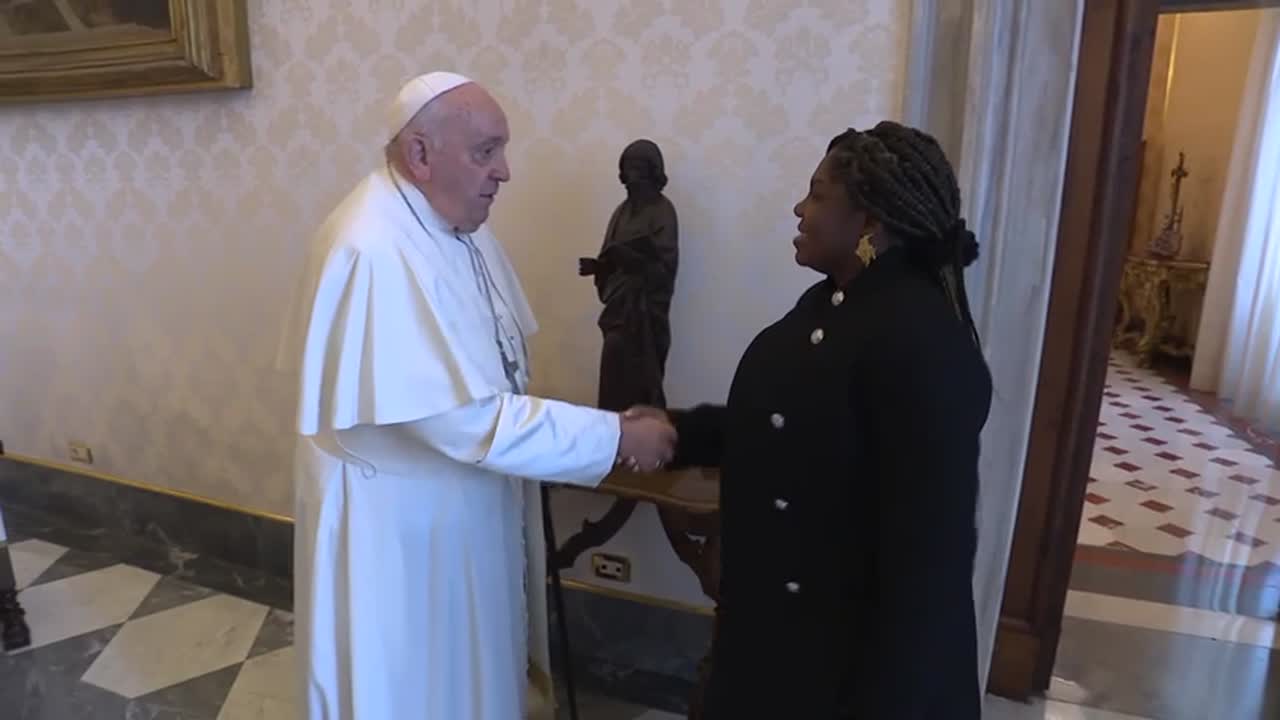Ver vídeo / Paz, justicia social y cambio climático: los temas entre papa Francisco y Francia Márquez